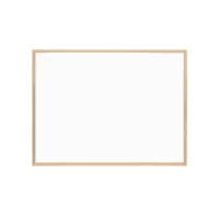 Rocada 6108V19 tábla, fa (fenyő) kerettel, 90×60 cm, fehér melamin felülettel