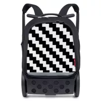 Kerekes iskola- és utazótáska Nikidom Roller UP Carbon Fiber