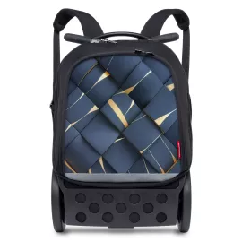 Kerekes iskola- és utazótáska Nikidom Roller UP Luxury Black