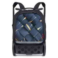 Kerekes iskola- és utazótáska Nikidom Roller UP Luxury Black