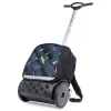 Kerekes iskola- és utazótáska Nikidom Roller UP Luxury Black