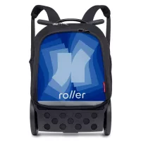 Kerekes iskola- és utazótáska Nikidom Roller UP Kinetic Blue