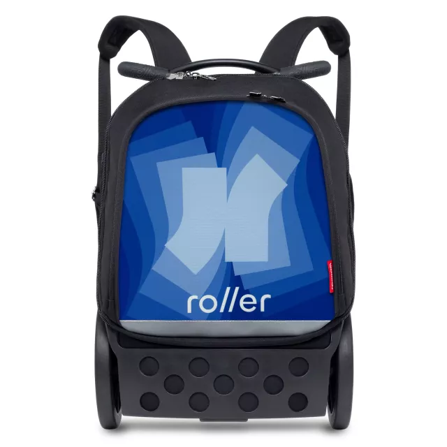 Kerekes iskola- és utazótáska Nikidom Roller UP Kinetic Blue