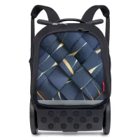 Kerekes iskola- és utazótáska Nikidom Roller UP XL Luxury Black