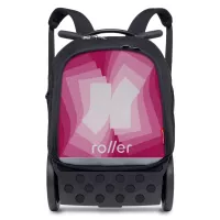 Kerekes iskola- és utazótáska Nikidom Roller UP XL Kinetic Pink