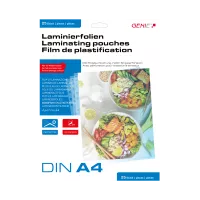 Genie lamináló fóliák A4 125 mic., euro perforálás, 25 db