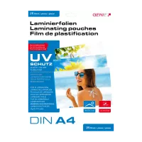 Genie lamináló fóliák A4 125 mic., UV védelem, 25 db