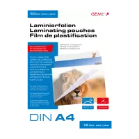 Genie lamináló fóliák A4 80 mic. 100 db