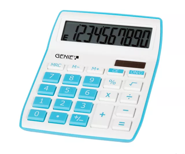 Genie 840B kék számológép