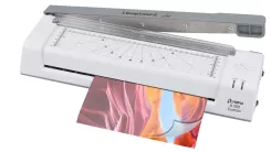 Olympia A 350 Combo laminálógép, karvágóval és sarokkerekítővel
