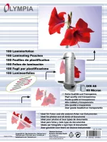 Olympia lamináló fólia A6, 80 mic., 100 db