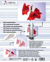Olympia lamináló fólia A6, 125 mic., 100 db