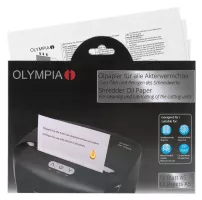 Olajboríték készlet iratmegsemmisítőkhöz, Olympia Oilpaper, 12 db