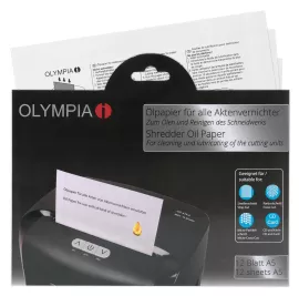Olajboríték készlet iratmegsemmisítőkhöz, Olympia Oilpaper, 12 db