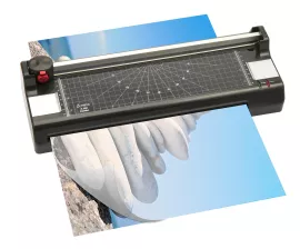 Olympia A 340 Combo laminálógép, többfunkciós tárcsavágóval és sarokkerekítővel