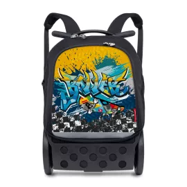 Kerekes iskola- és utazótáska Nikidom Roller UP Street style (19 l)