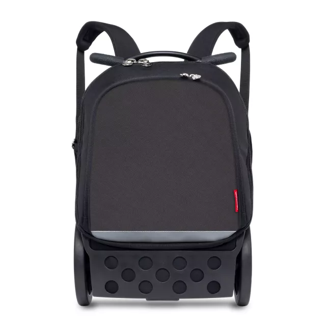 Kerekes iskola- és utazótáska Nikidom Roller UP Black (19 l)