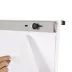 Rocada 610V19 mágneses flipchart, háromlábú állványon, állítható magasság