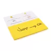 Rocada S4323MX SkinnyNotes címkekészlet, 20x10 cm, 400 db