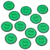 Rocada SMILEY15 smiley mágnes készlet, 15 db