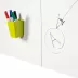 Rocada Skin Ceramic 6635-R2 mágneses tábla, keret nélküli, 204x118 cm, zománcozott, fehér, 2 éles és 2 lekerekített sarokkal