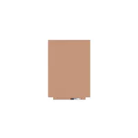 Rocada Skin Colour 6419R‐3012 mágneses tábla, keret nélküli, 75×55 cm, lakkozott, bézsvörös RAL 3012