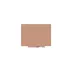 Rocada Skin Colour 6419R‐3012 mágneses tábla, keret nélküli, 75×55 cm, lakkozott, bézsvörös RAL 3012