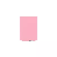 Rocada Skin Colour 6419R‐3015 mágneses tábla, keret nélküli, 75×55 cm, lakkozott, szín világosrózsaszín RAL 3015