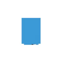 Rocada Skin Colour 6419R‐630 mágneses tábla, keret nélküli, 75×55 cm, lakkozott, kék RAL 630