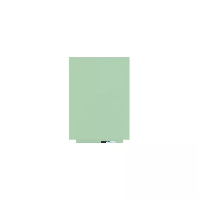 Rocada Skin Colour 6419R‐6019 mágneses tábla, keret nélküli, 75×55 cm, lakkozott, pasztell zöld RAL 6019