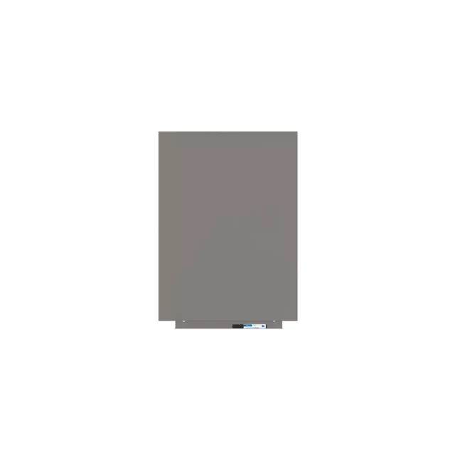 Rocada Skin Colour 6419R‐7030 mágneses tábla, keret nélküli, 75×55 cm, lakkozott, kőszürke RAL 7030