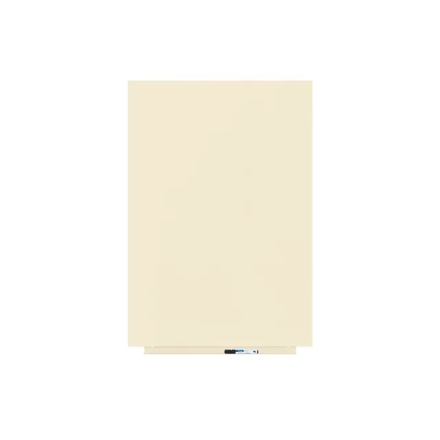 Rocada Skin Colour 6420R-1013 mágneses tábla, keret nélküli kivitelben, 115×75 cm, lakkozott felülettel, gyöngyfehér RAL 1013