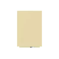 Rocada Skin Colour 6420R-1015 mágneses tábla, keret nélküli kivitelben, 115×75 cm, lakkozott felülettel, szín világos elefántcsont RAL 1015