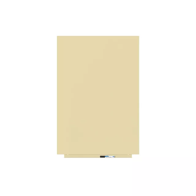Rocada Skin Colour 6420R-1015 mágneses tábla, keret nélküli kivitelben, 115×75 cm, lakkozott felülettel, szín világos elefántcsont RAL 1015