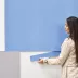 Rocada Skin Colour 6420R-1015 mágneses tábla, keret nélküli kivitelben, 115×75 cm, lakkozott felülettel, szín világos elefántcsont RAL 1015