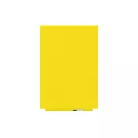 Rocada Skin Colour 6420R-1023 mágneses tábla, keret nélküli kivitelben, 115×75 cm, lakkozott felülettel, közlekedési sárga RAL 1023