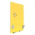 Rocada Skin Colour 6420R-1023 mágneses tábla, keret nélküli kivitelben, 115×75 cm, lakkozott felülettel, közlekedési sárga RAL 1023