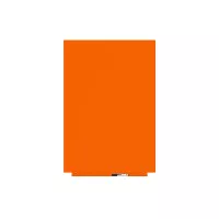 Rocada Skin Colour 6420R-2008 mágneses tábla, keret nélküli kivitelben, 115×75 cm, lakkozott felülettel, narancssárga RAL 2008