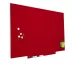 Rocada Skin Colour 6420R-3002 mágneses tábla, keret nélküli kivitelben, 115×75 cm, lakkozott felülettel, kárminvörös RAL 3002