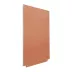 Rocada Skin Colour 6420R-3012 mágneses tábla, keret nélküli kivitelben, 115×75 cm, lakkozott felülettel, bézsvörös RAL 3012