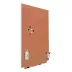 Rocada Skin Colour 6420R-3012 mágneses tábla, keret nélküli kivitelben, 115×75 cm, lakkozott felülettel, bézsvörös RAL 3012
