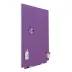 Rocada Skin Colour 6420R-4005 mágneses tábla, keret nélküli kivitelben, 115×75 cm, lakkozott felülettel, kékeslila RAL 4005