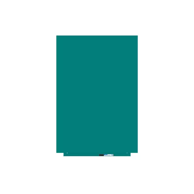 Rocada Skin Colour 6420R-5021 mágneses tábla, keret nélküli kivitelben, 115×75 cm, lakkozott felülettel, vízkék RAL 5021
