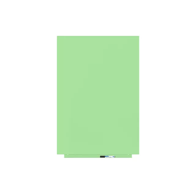 Rocada Skin Colour 6420R-230 mágneses tábla, keret nélküli kivitelben, 115×75 cm, lakkozott felülettel, zöld RAL 230