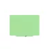 Rocada Skin Colour 6420R-230 mágneses tábla, keret nélküli kivitelben, 115×75 cm, lakkozott felülettel, zöld RAL 230