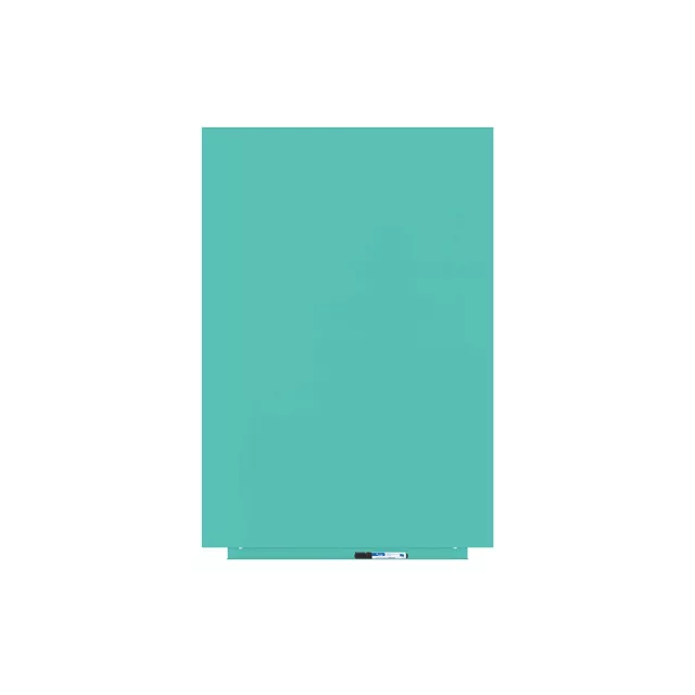 Rocada Skin Colour 6420R-6027 mágneses tábla, keret nélküli kivitelben, 115×75 cm, lakkozott felülettel, világoszöld RAL 6027