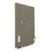 Rocada Skin Colour 6420R-7033 mágneses tábla, keret nélküli kivitelben, 115×75 cm, lakkozott felülettel, cementszürke RAL 7033