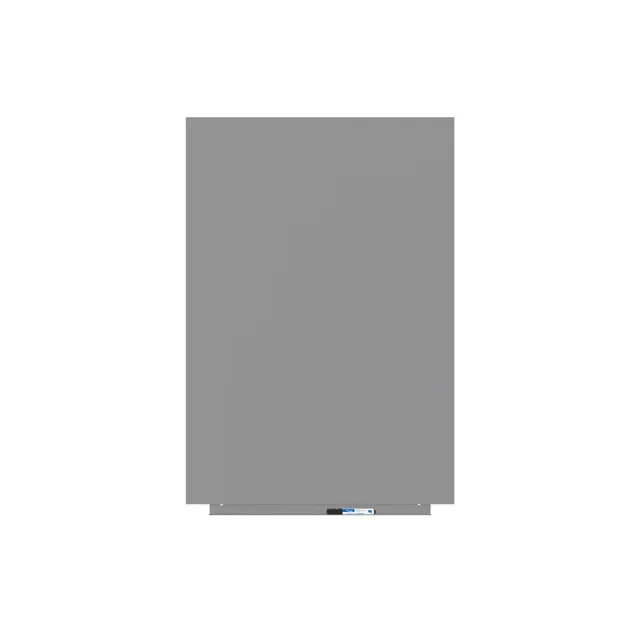 Rocada Skin Colour 6420R-7038 mágneses tábla, keret nélküli kivitelben, 115×75 cm, lakkozott felülettel, achátszürke RAL 7038