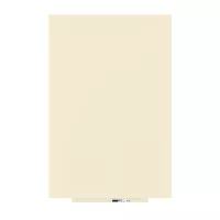 Rocada Skin Colour 6421R-1013 keret nélküli mágneses tábla, 150×100 cm, lakkozott, gyöngyfehér RAL 1013