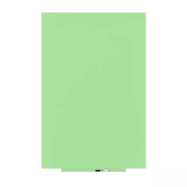 Rocada Skin Colour 6421R-230 keret nélküli mágneses tábla, 150×100 cm, lakkozott, zöld RAL 230